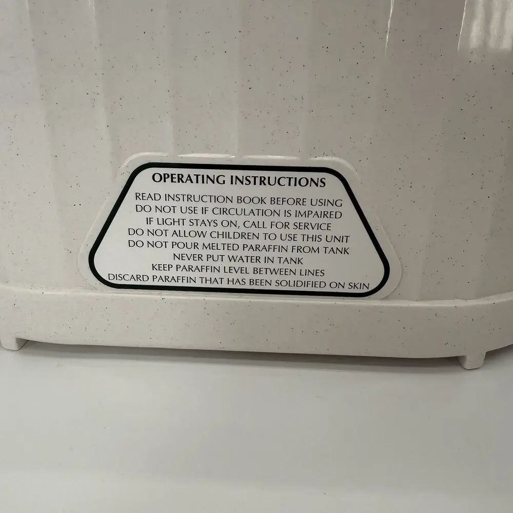 Therabath Pro TB5 Professional Paraffin Wax Bath Set With 12 LBS Wax!! USA Foot